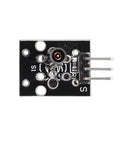 KY-002 SW-18015P Shock Vibration Sensor Module 2 Pack for Arduino Omnidirectional Trigger Made for Makers and Hackers Easy Bolt Hole Mount Direct IO Port Connection for DIY Projects and Prototyping, black PCB with 3-pin header