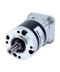 Planetary Gearbox MGL Series 50 To 1 Reducer For Nema 17 Stepper Motors With 5mm Shaft showing metal housing and shaft