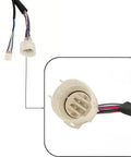 Close-up of connector wires for Suzuki Outboard Remote Throttle Control 67200-93J50 For Side Mounted Control Box 4 Stroke