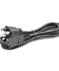 Black 3 prong AC power cord for studio monitors and subwoofers 8.2ft replacement cable, 125V 10A, heavy duty compatible with Rokit models
