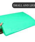 Heavy Duty Tough As Nails No Sweat Weatherproof EV Charger Station Protective Roof ABS Rain Drip Guard in green.