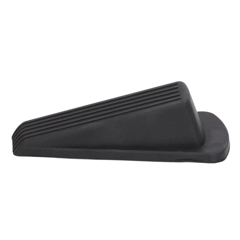 Side view of Heavy Duty Door Stop Set 4 Pack Non Slip TPR Grips Windproof And Stackable Door Stoppers For Heavy Doors Floor Friendly Design.
