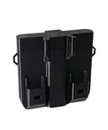 Neo 2 Drone Hard Carry Case, black rugged shell, travel protective storage box for power and transmission components