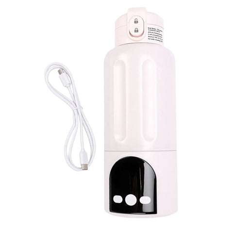Game Changing Portable USB Rechargeable Electric Water Heater, 500 Ml Travel Heating Cup with 16000 Mah Battery and USB cable.