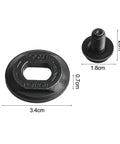 Heavy Duty Alloy Steel Flange Washer And Blade Bolt Set For DCS367 DCS565 DCS391 Circular Saw, 3 Piece Replacement Kit dimensions