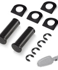 Footpeg Mounting Pins Kit With Clevis Pin, Spring Washer And Retaining Ring For Harley Rider And Passenger Footpegs, Male Mount-Style