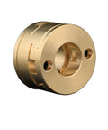 Precision Z Axis Coupling For Leadscrew And Heated Bed Platform Radial Misalignment Fix No More Wiggle Straight Shooter design with aluminum casing.