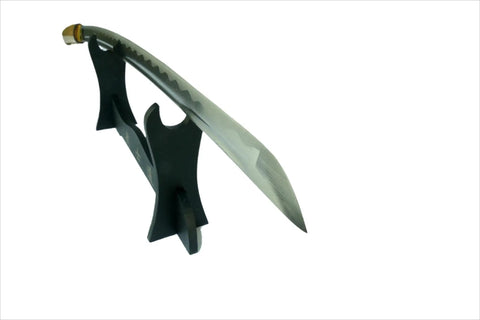 Handmade Sharp Japanese Samurai Shirasaya Katana Sword With High Gloss Wood Saya Razor Sharp Full Tang 38.75 Inch Overall