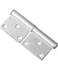 Heavy Duty Lift Off Door Hinges With Ball Bearings, Detachable Flag Hinge, Stainless Steel Build For Quiet, Smooth Close, Built To Last In Any Weather, Tough As Nails Hinges For Indoor Or Outdoor Use, stainless steel close-up
