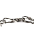 M16 304 Stainless Steel D Ring Shackle Screw Pin Bow Link, shows screw pin design for boat anchors and marine towing.
