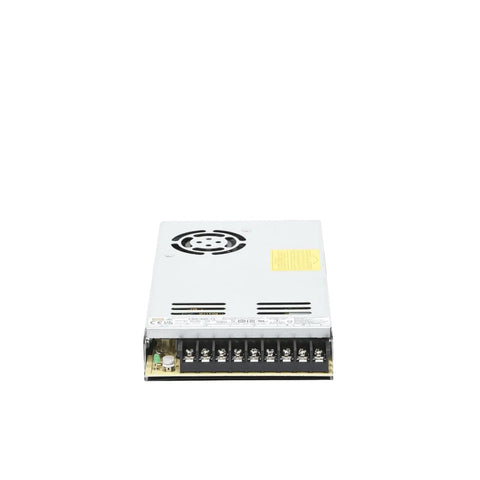12V 29A 348W LED Power Supply With Built In Cooling Fan Wide 90 To 264VAC Input UL CE Certified RTH3 Protections Single Output For LED Projects And DIY Lighting Beast Power, metal housing with terminal block