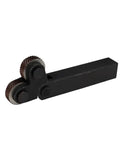 Lathe Knurling Tool Set With Double And Single Wheel Heads 0.6mm To 2.0mm Linear Pitch Knurling Kit showcasing double wheel head