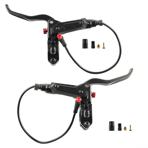2-Pin Hydraulic Brake Lever For Ebikes And Scooters, Durable Aluminum Alloy Build, 22.2 Mm Handlebar Fit, Mineral Oil Compatible
