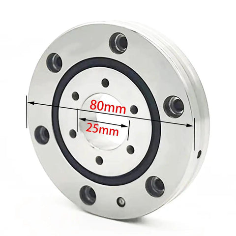 Top Shelf Cross Roller Bearing Slewing Ring For Robotic Arms Precision Rotary Turntable 80mm outer diameter 25mm inner diameter.