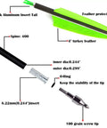 34 Inch Carbon Arrows 400 Spine Huntin Arrows With Removable Tips and 4 Inch Turkey Feathers for Target Practice details