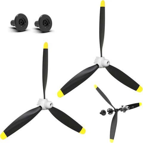 Replacement RC Plane Propeller Set Of 5 For Legend War Bird Series 400 4 Channel Remote Control Aircraft Black
