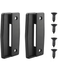 Premium Black Plastic Replacement Sliding Screen Door Handle Featuring Rock Solid Grip No Fuss Install And Universal Fit For Patio Doors Rv Trailers And Camper Setups with screws