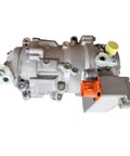 Rock Solid AC Air Conditioning Compressor For Electric Vehicles Featuring Sleek Refrigeration Pump Compatible With Byd Tang EV HCEF8103020 2022, side view showing connectors.
