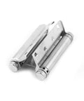 Two Pack 3 To 5 Inch Double Action Spring Door Hinges Stainless Steel Rebound Silent Hydraulic Buffer Soft Close For Beefy Heavy Duty Doors