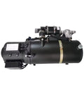 Heavy Duty 24V 30KW Cooling Heater For Trucks Buses And Vans Cng Lng Gas Powered Engine Warmer showcasing black metal casing and remote control.