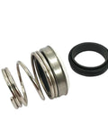 Durable Mechanical Shaft Seal Water Pump Oil Gasket With Single Coil Spring For 28mm Shaft Fits Many Sizes Up To 50 MM showing coil spring and gasket.