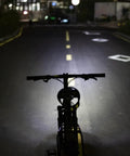 Electric Bike Front Light 200 Lumen Headlight With 2 Pin Waterproof Connector, 12V To 60V Compatible illuminating street