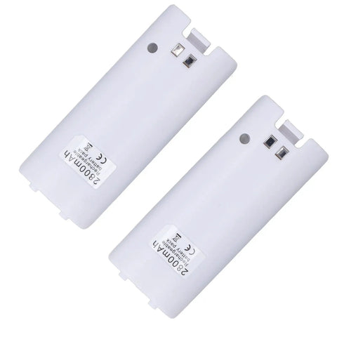 Pair of 2800mAh batteries for 4 In 1 Remote Charging Dock With Built In 2800mAh Batteries, Dual Controller Charger Stand