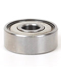 Run Butter Smooth And Rock Solid 1/4 Inch Inner Diameter Router Bit Replacement Shank Bearing Featuring 3/4 Inch Outer Diameter polished stainless steel bearing.