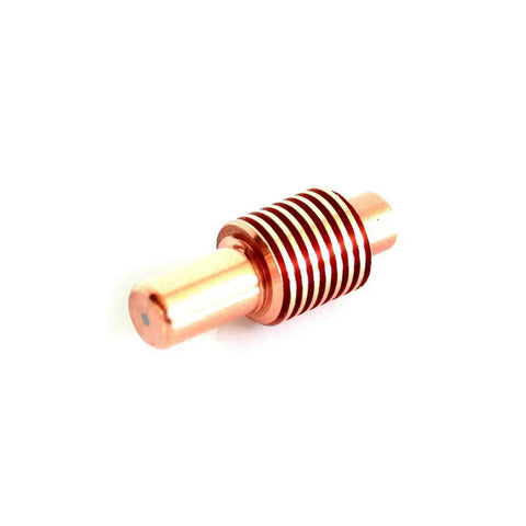 Pro Grade 12 Piece Plasma Cutting Torch Replacement Kit With Electrodes, Tips, Nozzle And Drag Shields For PMX 600 Cutter Torch image showing a copper electrode