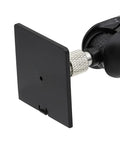 One Quarter Inch Threaded Mount Adapter For Ring Solar Panel Two Pack Black Easy To Install Plug And Play Mounting with twist fit