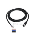 M12 5 Pin Straight Aviation Connector Cable Female To Female Waterproof Sensor Cable For Industrial Automation Control