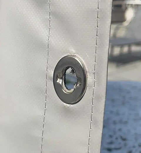 Turnbutton Fastener Cloth To Cloth Kit For Boat Canopy Canvas Covers With Eyelets Washers Studs Backing Plates and Prongs hardware