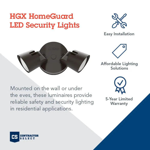 Dual Head Led Flood Lights For Outdoor Security And Driveway 4000K Neutral White Bronze Finish Heavy Duty Weatherproof House Yard Spotlights Built Like A Tank With Bright Even Coverage