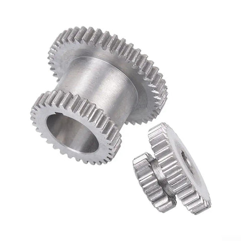 Smooth As Butter Heavy Duty High Low Gear Kit For Mini Lathes 7X12 And 7X14 Machines including two precision hardened steel gears.