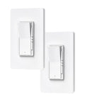 No Sweat Single Pole Three Way Slide Dimmer Light Switch With No Neutral Required For Smooth Led Cfl And Halogen Bulbs Dependable House Wall Control Box