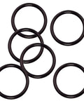 High Performance Bulk Fire Extinguisher O Rings OR29 Replacement Seals For Ansul Badger Systems, six black rubber O rings.