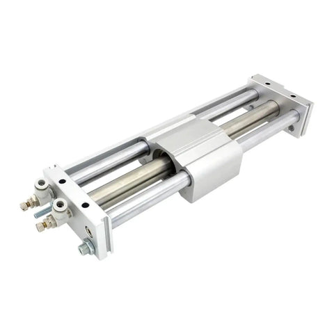 Magnetically Coupled Rodless Slider Actuator With Smooth Linear Motion For No-Nonsense Automation, Assembly, Packaging, And Material Handling, CY1S15-600Z Series, Bore Sizes CY1S15 To CY1S40, Stroke 50Z To 600Z, Low Maintenance Slide Bearing, metal body