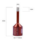 ONEGOTOOL 6mm diamond hole saw bit for porcelain ceramic and masonry, 5/8-11 thread, red body, for angle grinders