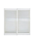 1 Pair White Micro Cabin Air Filters For Bmw X3 F25 X4 F26 64119237159, showing both filters with pleated design for efficient air filtration.