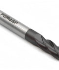 Carbide Square End Mill, 4 Flute, 5/16 In Diameter, 13/16 In Cutting Length, 5/16 In Shank, Micro Grain Carbide For Alloy And Hardened Steel