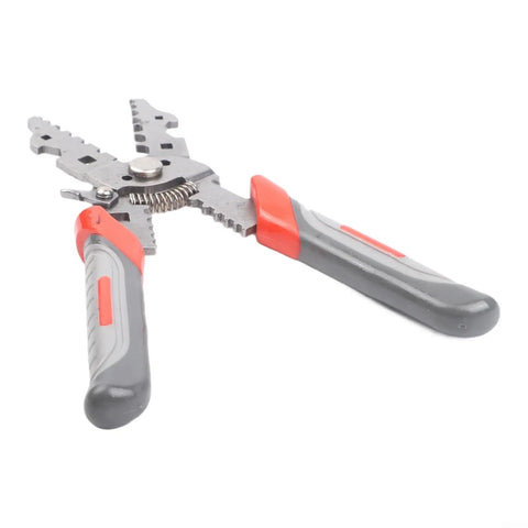 All In One Wire Stripper Tool For Electricians With Carbon Steel Pliers Ergonomic Grip