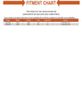 Fitment chart listing compatible Saab 9000 models and specifications for Replacement Electric Fuel Pump In Tank Assembly Fits Saab Rigs.