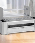 Backyard Boss Portable Desktop Tool Organizer Rack With Smooth Slide Drawer Smart Hardware Storage Caddy for Home Office Setup.
