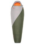 Cosmic Synthetic Fill 40 Degree Backpacking Sleeping Bag With Compression Straps Ultra Compact And Lightweight Regular Size
