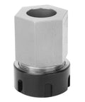 ER32 Collet Block for Lathe and CNC Engraving Machines, Chuck Collet Holder with Hex Block, Built To Last Hardened Tool Steel Construction
