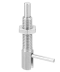 Stainless Steel Retractable Index Plunger Pin, Spring Loaded Positioning Latch With Nut, M8 Thread for tool mods.
