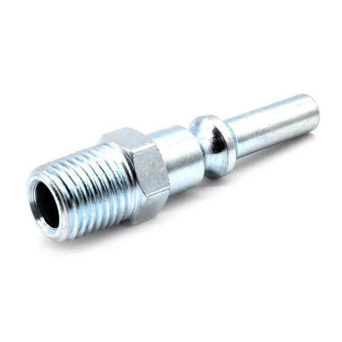 Lincoln Series Steel Coupler Plug One Quarter Inch Male NPT For Pneumatic Tools And Air Systems Forged Tool Steel Body