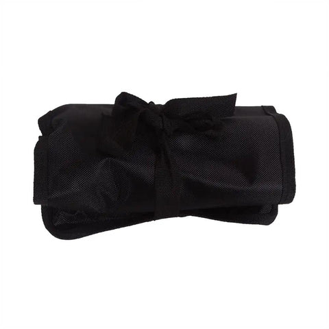 Black roll-up pouch for 12 Piece All In One Universal Compact Repair Tool Kit For Metric Japanese Motorcycles UTVs ATVs Snowmobiles Snowbikes