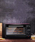 Digital Food Dehydrator With Stackable Trays And Adjustable Heat Timer For Fruit Vegetables And Pet Snacks Electric Drying Machine displaying dehydrated fruits.
