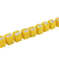 Pro ER8 9 Piece Collet Set For CNC Milling And Lathe Tools Ranging From 1 To 5mm High Speed Steel Precision Machined in yellow storage cases.